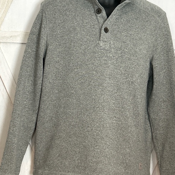 G.H. Bass & Co. Men's Heather Gray Shirt Jacket 0119 - Picture 4 of 5